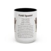 15oz-field-spaniel-mug-writeup-black-front 15oz Field Spaniel Mug, Black, front view