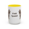 15oz-field-spaniel-mug-yellow 15oz Field Spaniel Mug, Yellow, front view