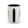 15oz Finnish Spitz Mug, Black, back view