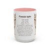 15oz Finnish Spitz Mug, Pink, front view