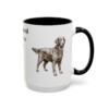 15oz-flat-coated-retriever-mug-dad-black-right 15oz Flat-Coated Retriever Dog Dad Mug, Black, right side view