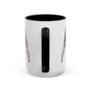 15oz Fox Terrier (Wire) Mug, Black, back view