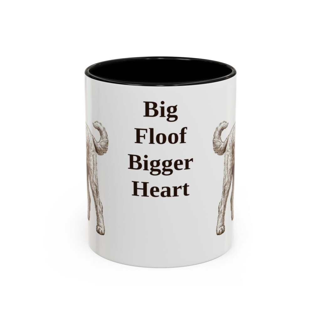 11oz Funny Sheepadoodle Mug, Vintage Dog Coffee Mug, Dog Lover Gift