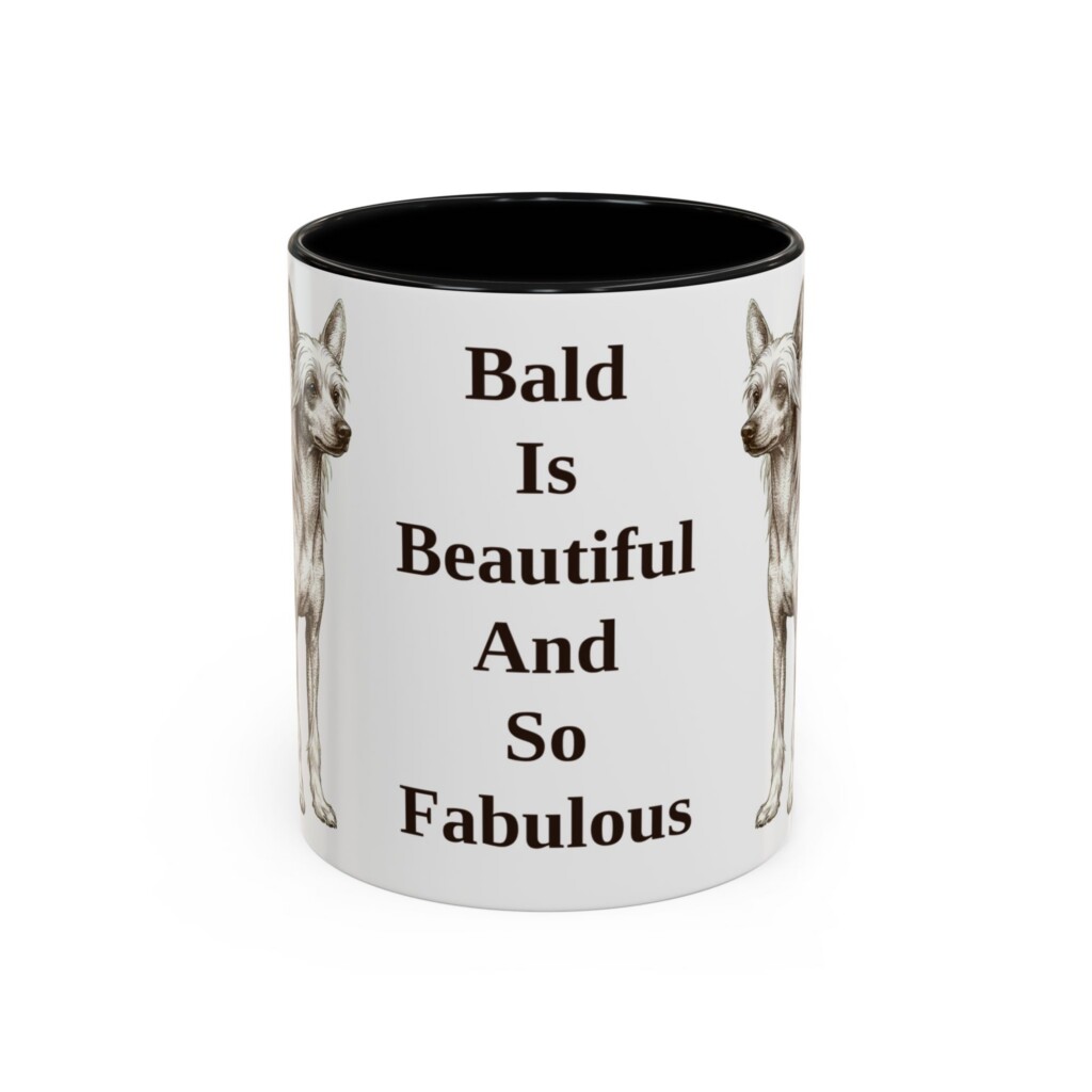 16050177439689839596_2048.jpeg 11oz Funny Chinese Crested Mug, Vintage Dog Coffee Mug, Dog Lover Gift