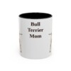 11oz Bull Terrier Dog Mom Mug, Vintage Sketch Coffee Mug, Dog Mom Gift
