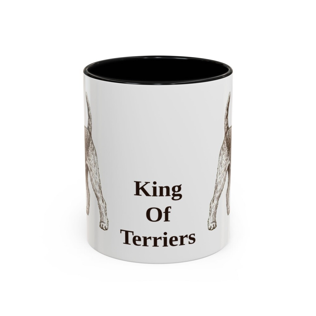 11oz Funny Airedale Terrier Mug, Vintage Dog Coffee Mug, Dog Lover Gift