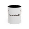 11oz Aussiedoodle Mug, Vintage Dog Portrait Coffee Mug, Dog Lover Gift