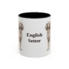 11oz English Setter Mug, Vintage Dog Portrait Coffee Mug, Dog Lover Gift