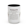 15oz Dachshund Mix Mug, Illustrated Dog Breed Facts Coffee Mug, Vintage Dog Keepsake Gift