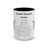 16398024949485118307_2048.jpeg 15oz Dandie Dinmont Terrier Mug, Illustrated Dog Breed Facts Coffee Mug, Vintage Dog Keepsake Gift