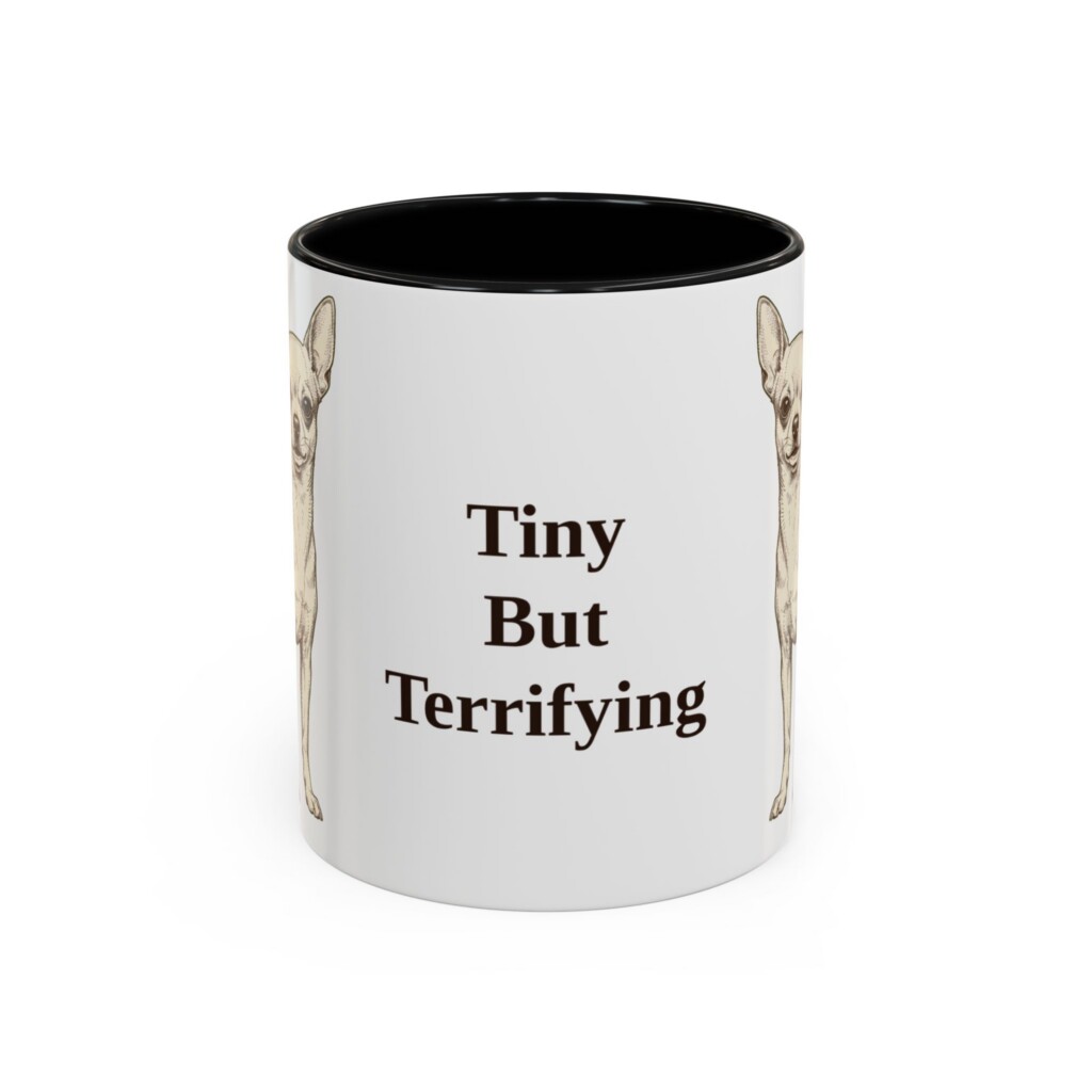 11oz Funny Chihuahua Mug, Vintage Dog Coffee Mug, Dog Lover Gift
