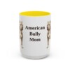 15oz American Bully Dog Mom Mug, Vintage Sketch Coffee Mug, Dog Mom Gift