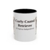 11oz Curly-Coated Retriever Latin Mug, Vintage Dog Coffee Mug, Dog Lover Gift