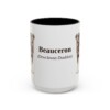 15oz Beauceron Latin Mug, Vintage Dog Coffee Mug, Dog Lover Gift