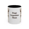 11oz Dogo Argentino Dog Mom Mug, Vintage Sketch Coffee Mug, Dog Mom Gift