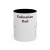 11oz Dalmatian Dog Dad Mug, Vintage Sketch Coffee Mug, Dog Dad Gift