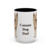 16630611721703596475_2048.jpeg 15oz Canaan Dog Dog Dad Mug, Vintage Sketch Coffee Mug, Dog Dad Gift