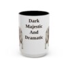 15oz Funny Belgian Sheepdog Mug, Vintage Dog Coffee Mug, Dog Lover Gift