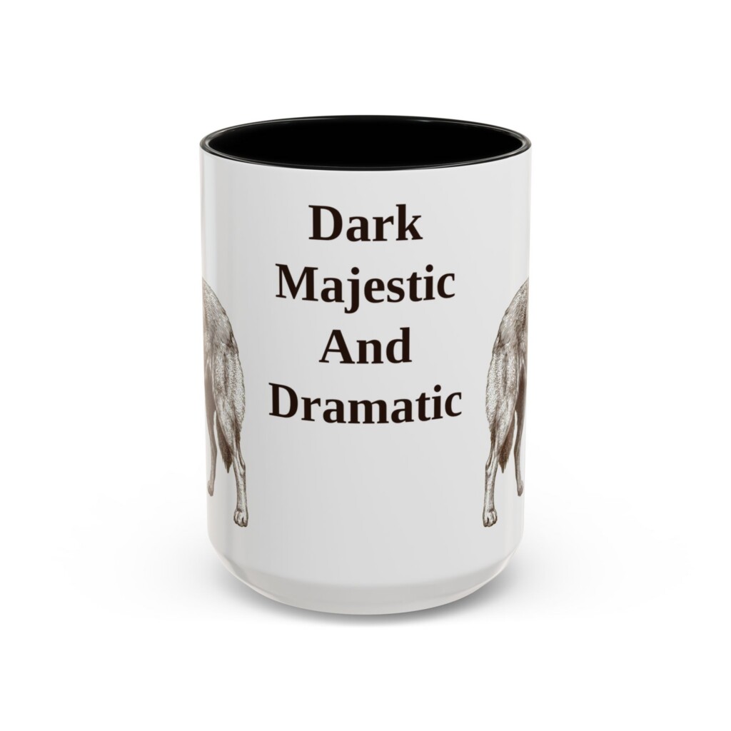 15oz Funny Belgian Sheepdog Mug, Vintage Dog Coffee Mug, Dog Lover Gift
