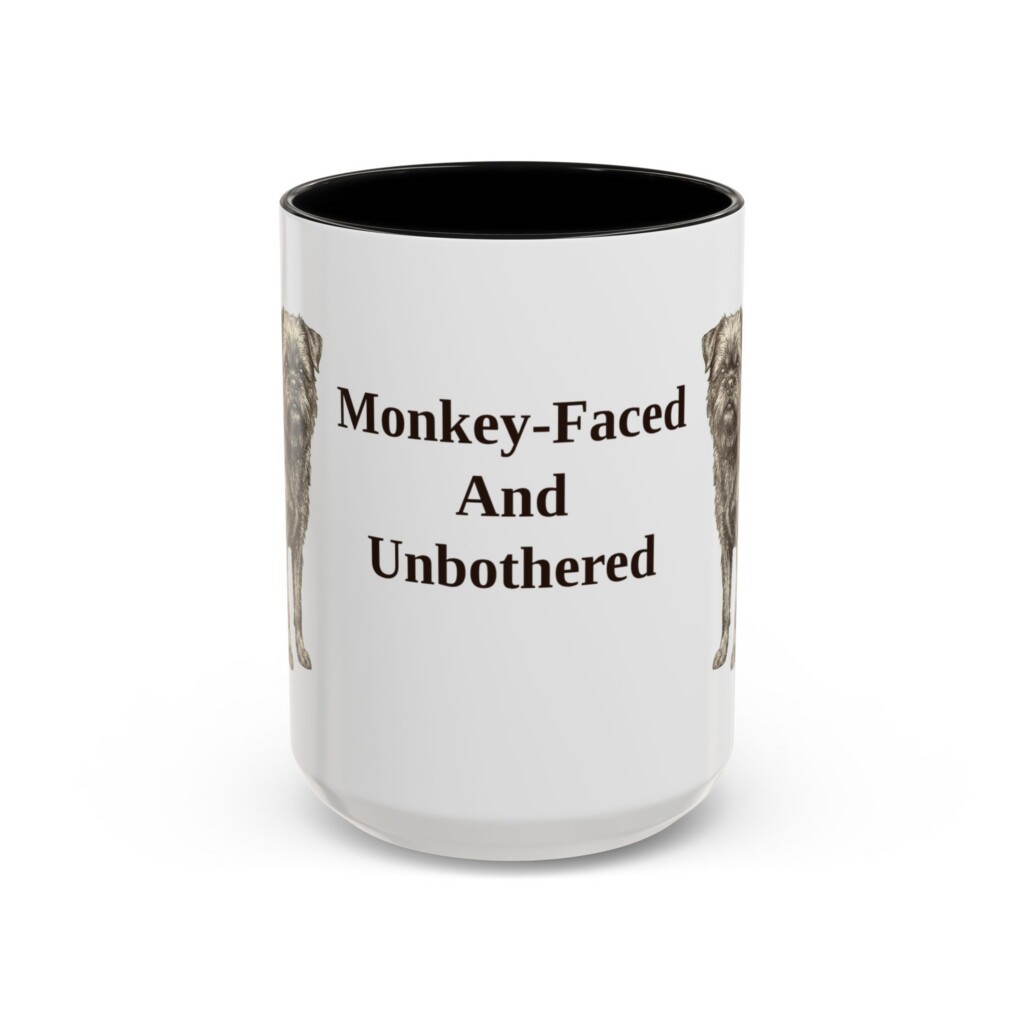 15oz Funny Affenpinscher Mug, Vintage Dog Coffee Mug, Dog Lover Gift