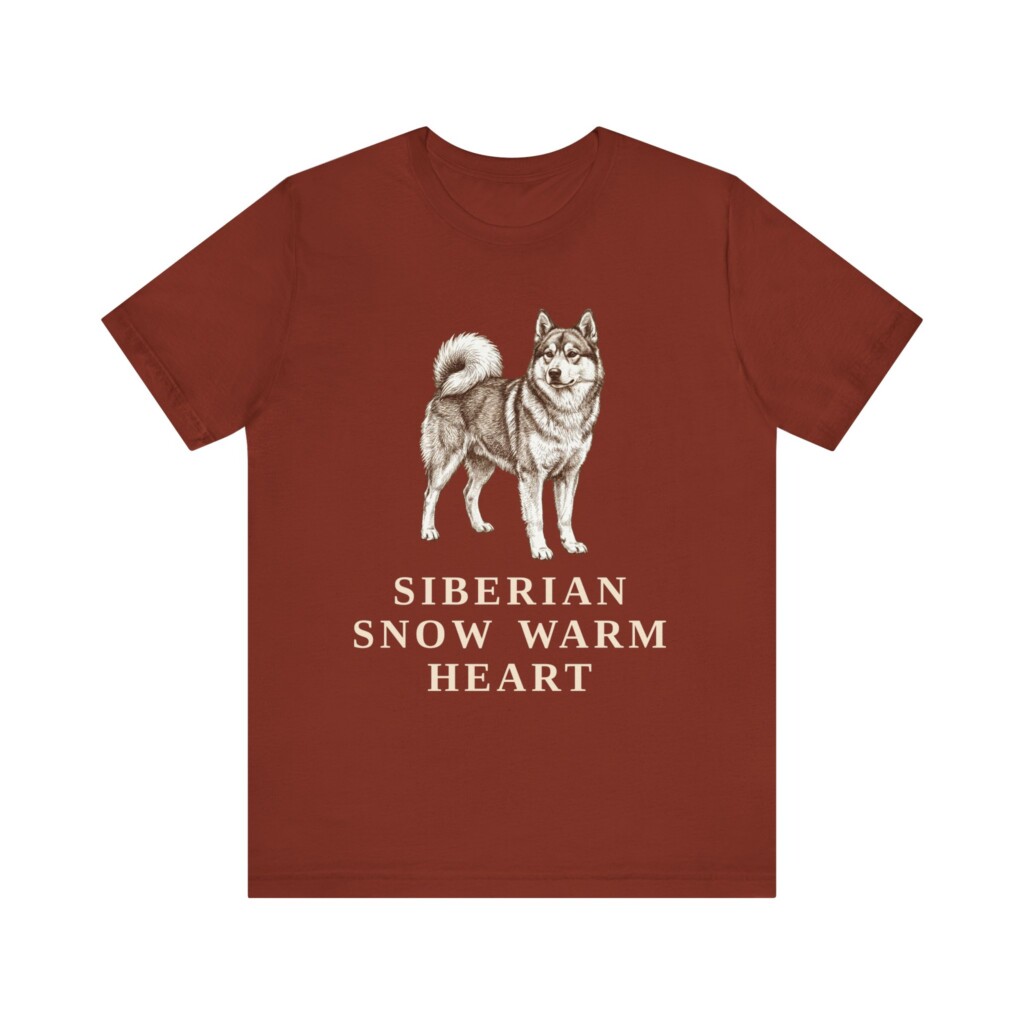 Yakutian Laika Humor Shirt, Vintage Dog Sketch Tee, Dog Humor Gift
