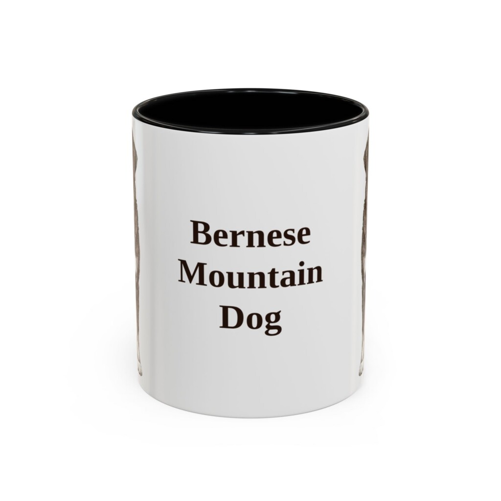 17010404001874415825_2048.jpeg 11oz Bernese Mountain Dog Mug, Vintage Dog Portrait Coffee Mug, Dog Lover Gift