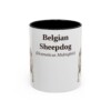 11oz Belgian Sheepdog Latin Mug, Vintage Dog Coffee Mug, Dog Lover Gift