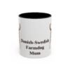 11oz Danish-Swedish Farmdog Dog Mom Mug, Vintage Sketch Coffee Mug, Dog Mom Gift