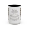 17176817284388329828_2048.jpeg 15oz Blue Lacy Mug, Illustrated Dog Breed Facts Coffee Mug, Vintage Dog Keepsake Gift
