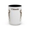 15oz Chinook Mug, Vintage Dog Portrait Coffee Mug, Dog Lover Gift