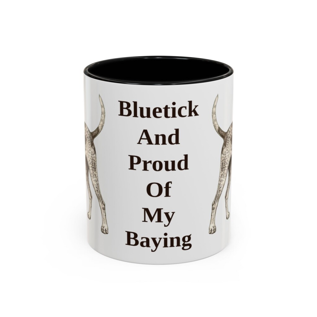 17225963603250174964_2048.jpeg 11oz Funny Bluetick Coonhound Mug, Vintage Dog Coffee Mug, Dog Lover Gift