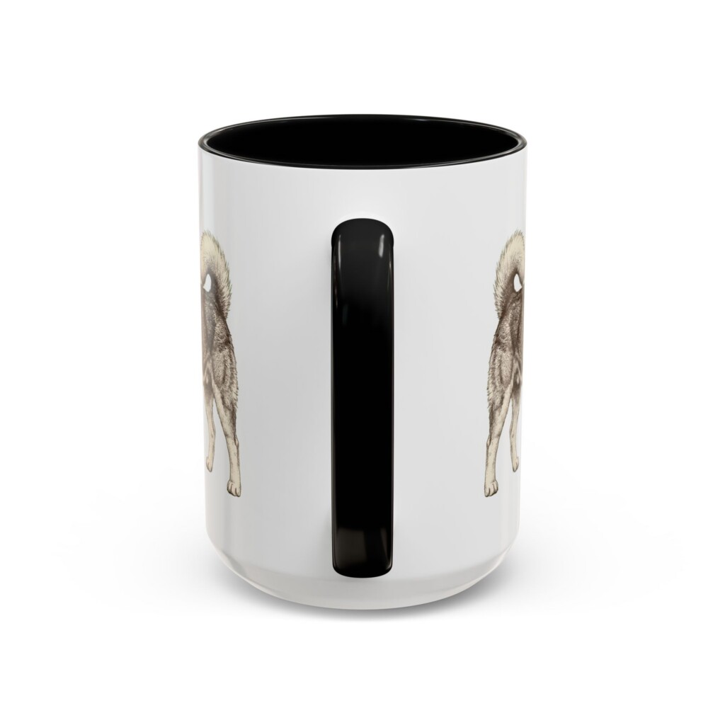 17227596777371604384_2048.jpeg 15oz Alaskan Malamute Latin Mug, Vintage Dog Coffee Mug, Dog Lover Gift