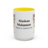 17382766826262510788_2048.jpeg 15oz Alaskan Malamute Latin Mug, Vintage Dog Coffee Mug, Dog Lover Gift