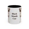 11oz Black Mouth Cur Mug, Vintage Dog Portrait Coffee Mug, Dog Lover Gift