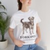 Yorkipoo Latin Shirt, Vintage Dog Sketch Tee, Dog Latin Gift
