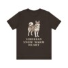 Yakutian Laika Humor Shirt, Vintage Dog Sketch Tee, Dog Humor Gift