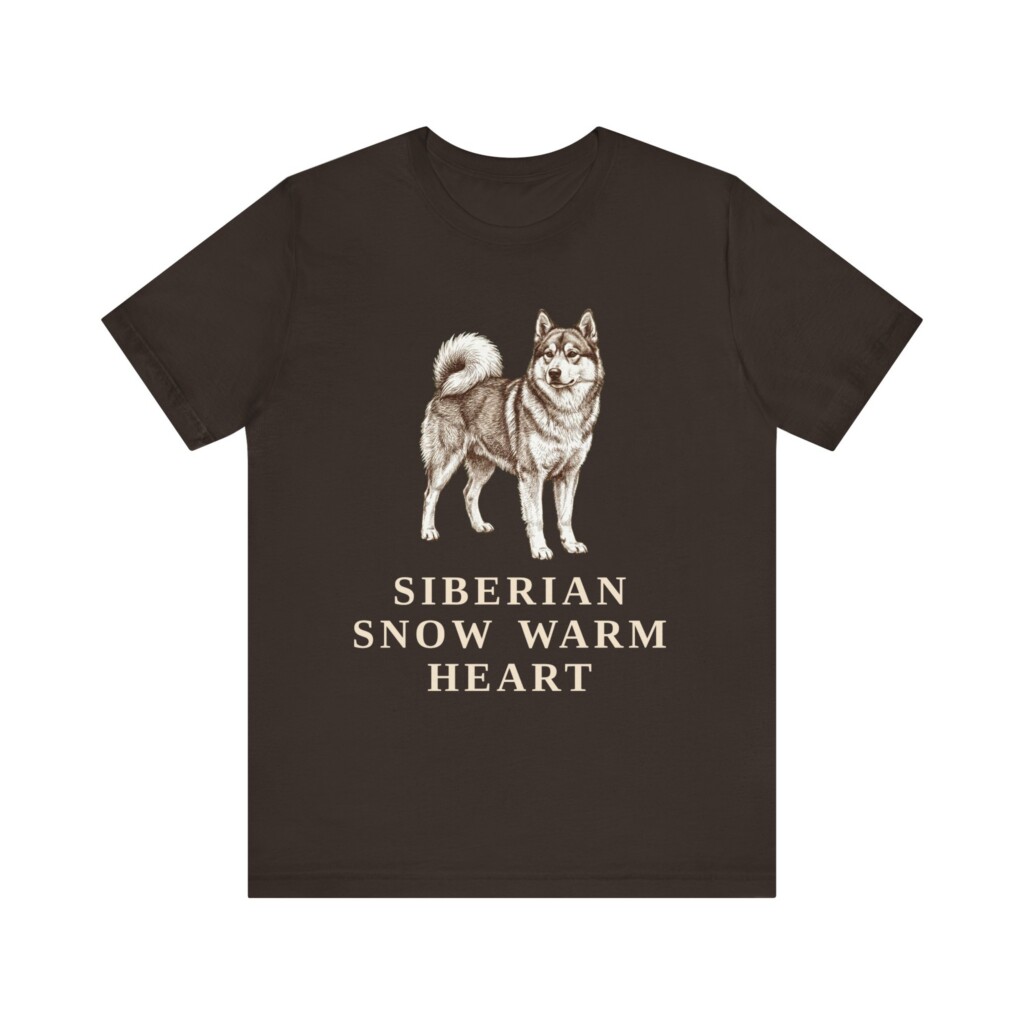 Yakutian Laika Humor Shirt, Vintage Dog Sketch Tee, Dog Humor Gift
