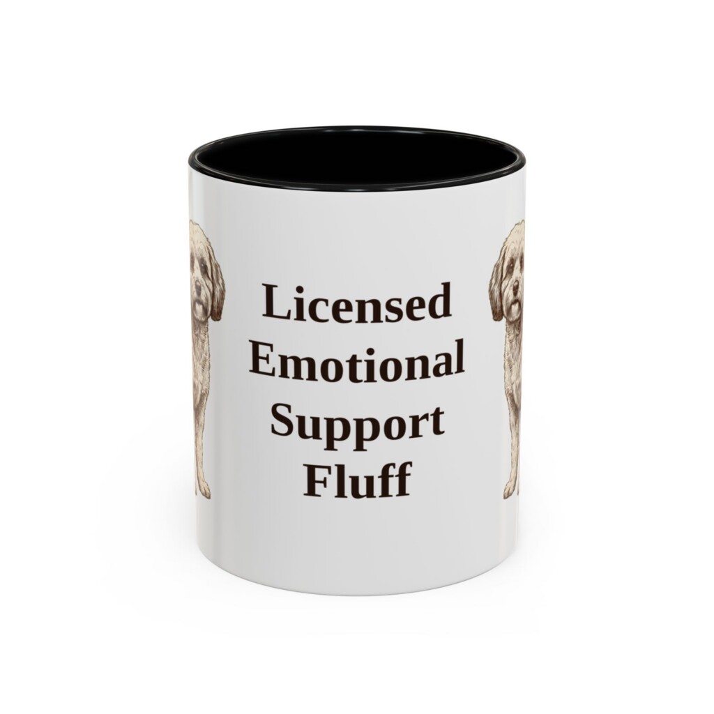 11oz Funny Cavachon Mug, Vintage Dog Coffee Mug, Dog Lover Gift