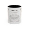 11oz Blue Lacy Mug, Illustrated Dog Breed Facts Coffee Mug, Vintage Dog Keepsake Gift