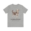 Yorkipoo Latin Shirt, Vintage Dog Sketch Tee, Dog Latin Gift