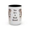 15oz Funny Entlebucher Mountain Dog Mug, Vintage Dog Coffee Mug, Dog Lover Gift