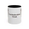11oz Czechoslovakian Vlciak Mug, Vintage Dog Portrait Coffee Mug, Dog Lover Gift