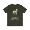 Whoodle Humor Shirt, Vintage Dog Sketch Tee, Dog Humor Gift