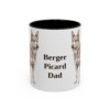 11oz Berger Picard Dog Dad Mug, Vintage Sketch Coffee Mug, Dog Dad Gift