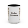 2150249550903174252_2048.jpeg 15oz Alaskan Malamute Mug, Vintage Dog Portrait Coffee Mug, Dog Lover Gift