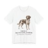 Small Munsterlander Latin Shirt, Vintage Dog Sketch Tee, Dog Latin Gift