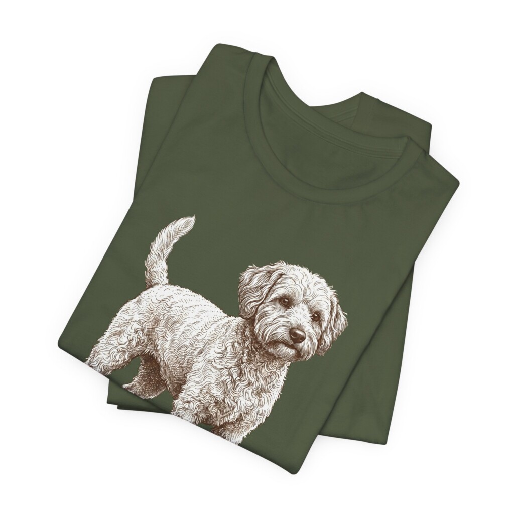 Westiepoo Latin Shirt, Vintage Dog Sketch Tee, Dog Latin Gift
