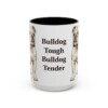 15oz Funny English Bulldog Mug, Vintage Dog Coffee Mug, Dog Lover Gift