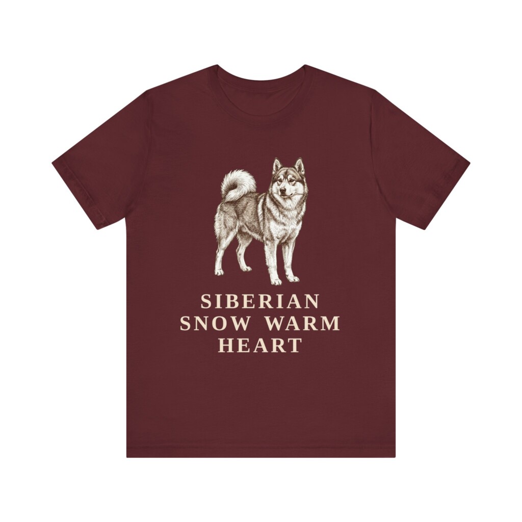 Yakutian Laika Humor Shirt, Vintage Dog Sketch Tee, Dog Humor Gift