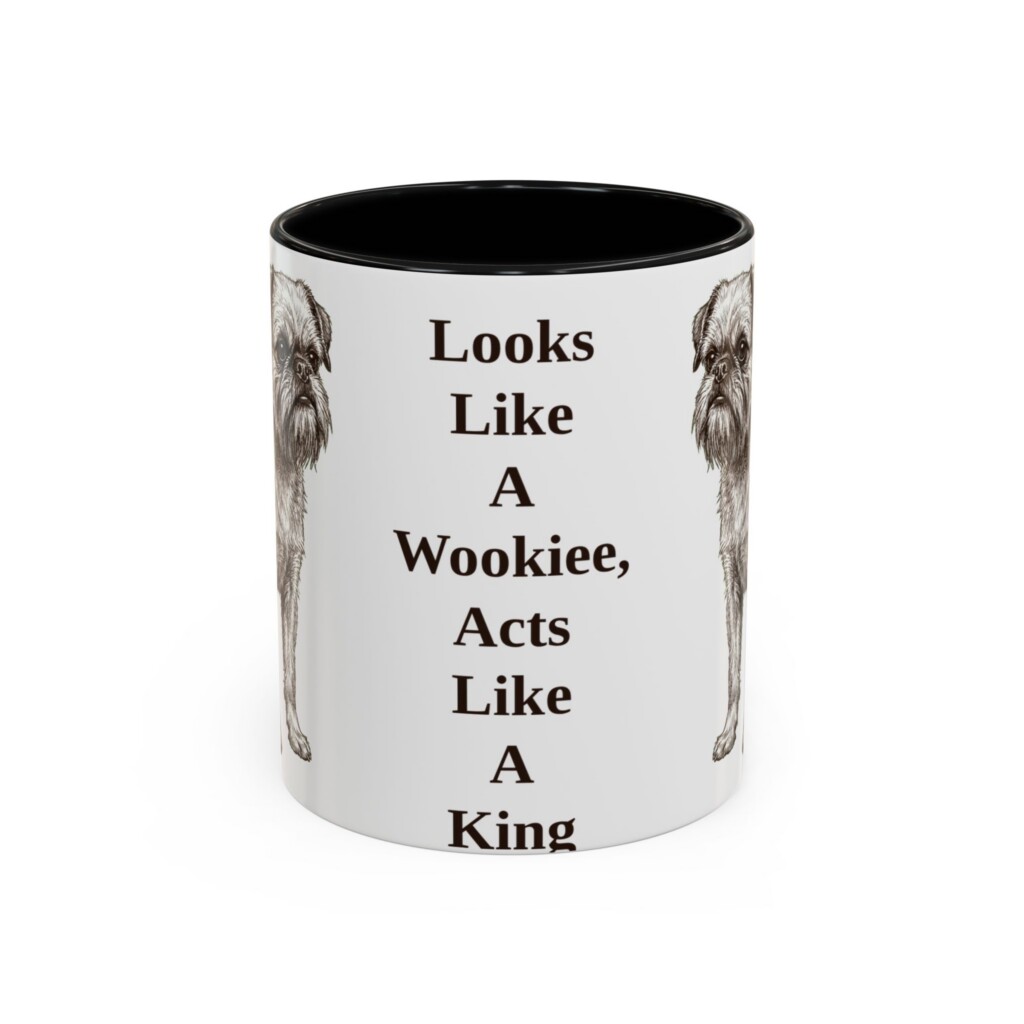 11oz Funny Brussels Griffon Mug, Vintage Dog Coffee Mug, Dog Lover Gift
